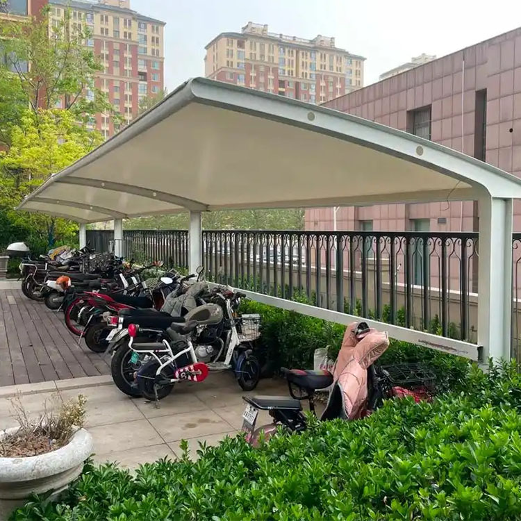 边坝县膜结构电动车棚